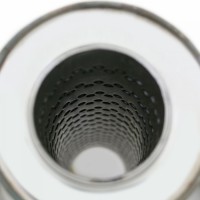 Резонатор «belais» круглый Ø95 мм, длина 650 мм, труба Ø55 мм (нержавеющая сталь)