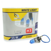 Лампы галогенные «ClearLight» H3 WhiteLight (12V-55W)