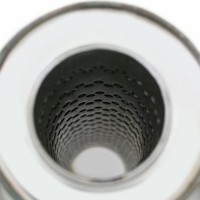 Резонатор «belais» круглый Ø95 мм, длина 450 мм, труба Ø51 мм (нержавеющая сталь)
