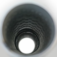 Резонатор «belais» круглый Ø100 мм, c камерой длина 450 мм, труба Ø51 мм (нержавеющая сталь)