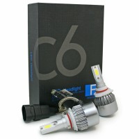 Светодиодные лампы головного света «C6» HB3/9005 6000К