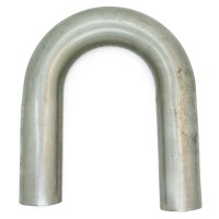 Труба гнутая Ø55 угол 180° нержавеющая сталь (длинна 500мм)